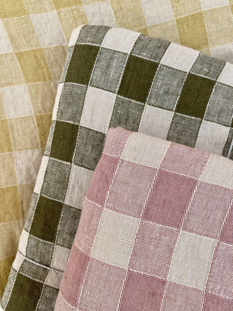 MANTELES CUADROS VICHY- INDIETRO- MAISON DE VACANCES