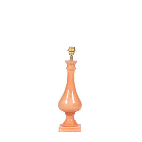lámpara, rosa. ceramica, indietro