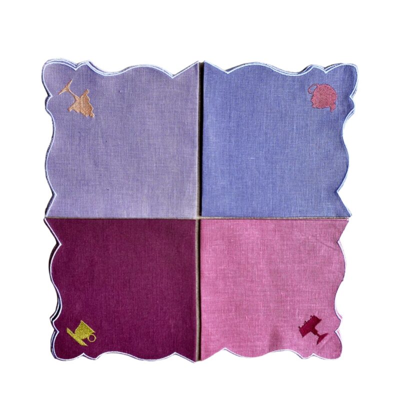 servilletas bordadas, servilletas lino italiano, indietro