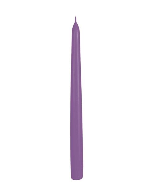 2 VELAS CÓNICAS VIOLETA