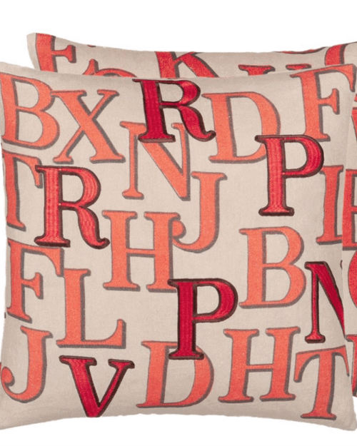 ALMOHADÓN LETRAS