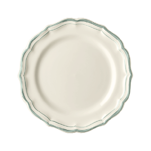 plato filo pintado a mano, indietro, gien