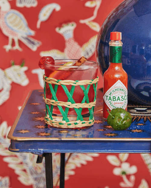 vasos ratan verde, indietro