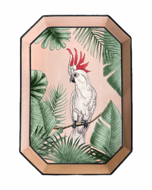 BANDEJA METAL CACATÚA