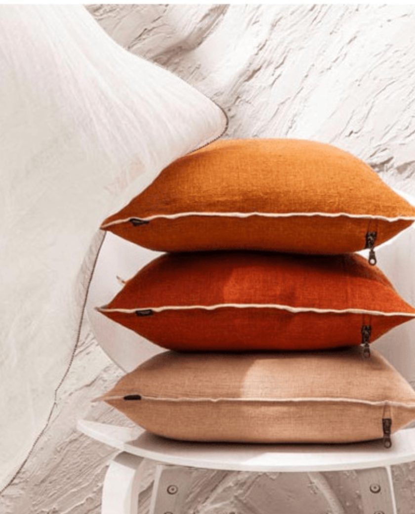 COJINES COLORES LINO, HAOMY