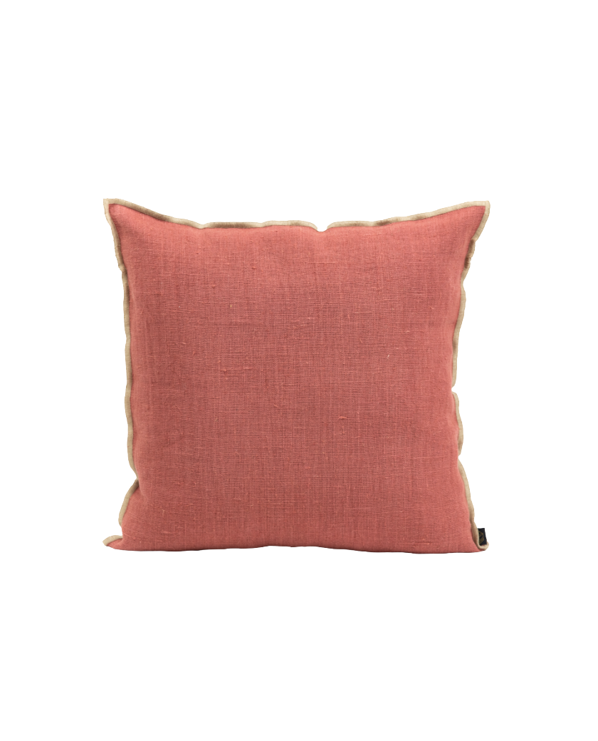 cojines lino, haomy, indietro