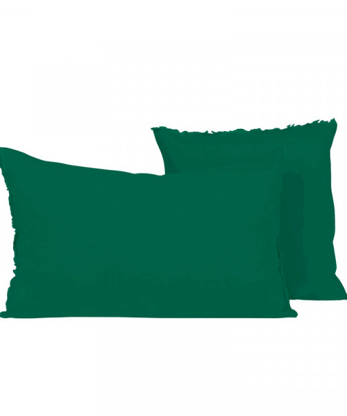 COJÍN LINO VERDE