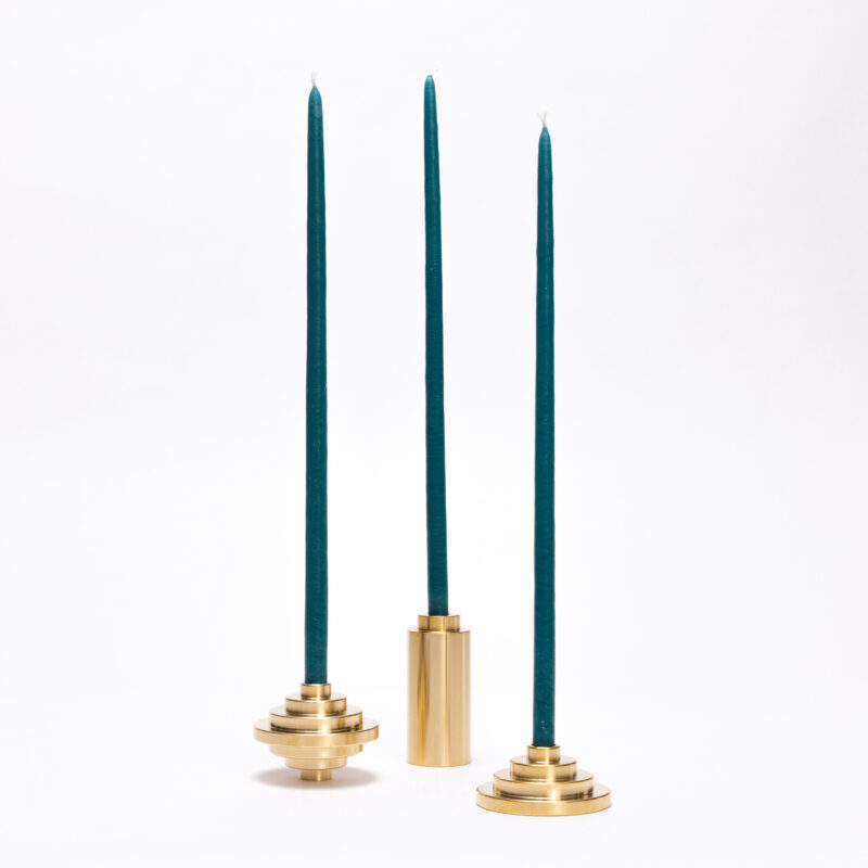 candelabros velas finas, indietro