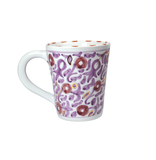 TAZA FLORES LILA