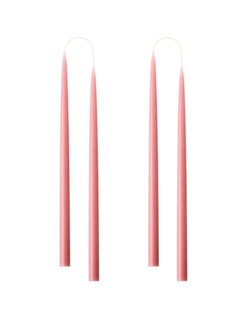 4 VELAS ROSA
