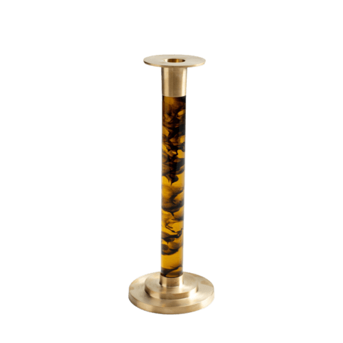 candelabros resina