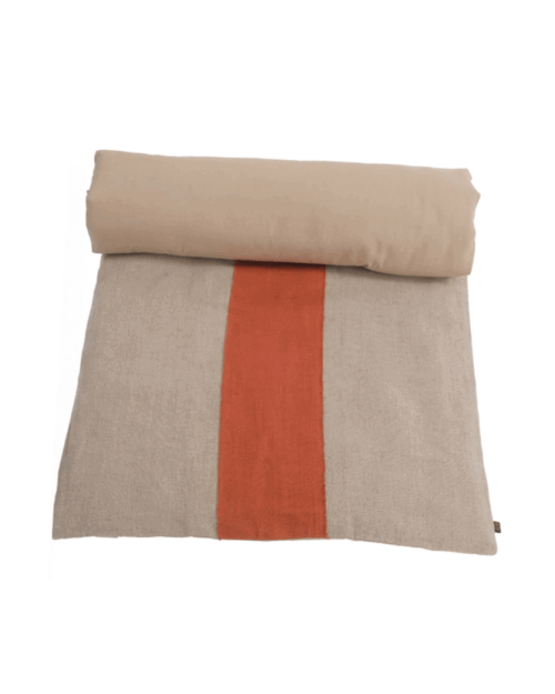 plaid, Edredon lino, pie de cama, haomy, indietro