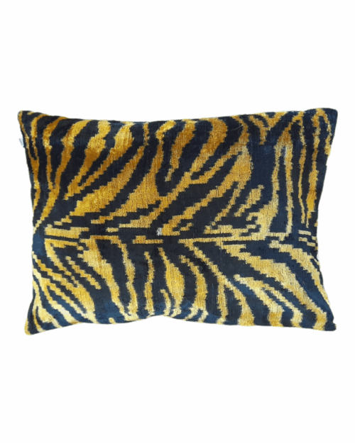 ALMOHADÓN TERCIOPELO TIGRE