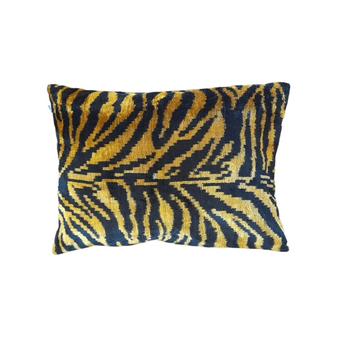 ALMOHADÓN TERCIOPELO TIGRE