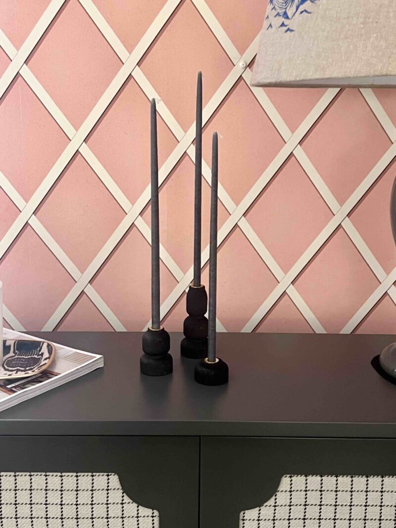 candelabros madera trio indietro