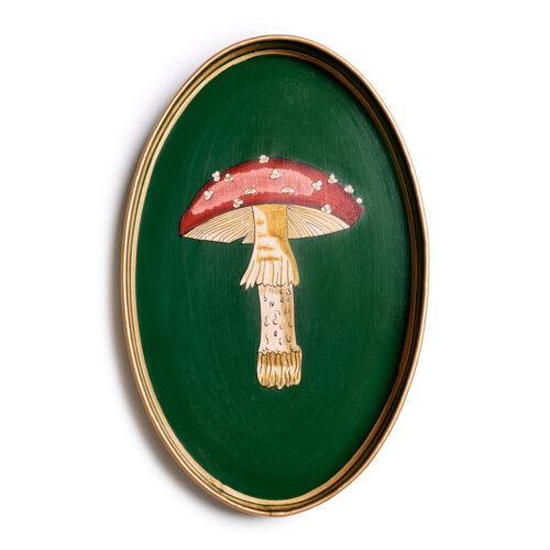 bandeja les ottomans, pintada a mano, indietro