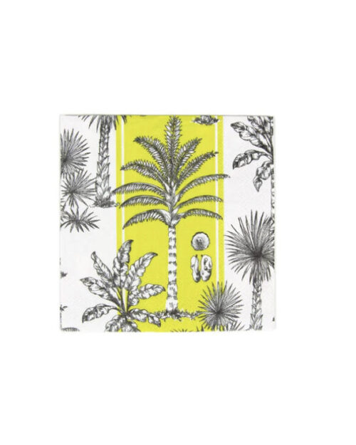 SERVILLETAS COCKTAIL PALMERA