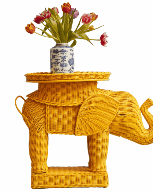 MESA ELEFANTE AMARILLO