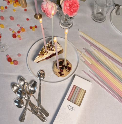 VELAS FESTIVAS OLIVIA