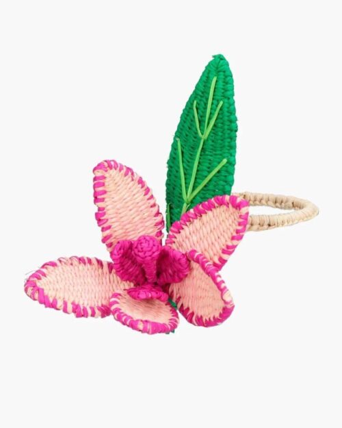 SERVILLETERO FLOR ROSA