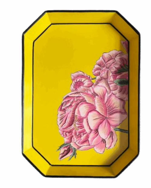 BANDEJA METAL PEONIA