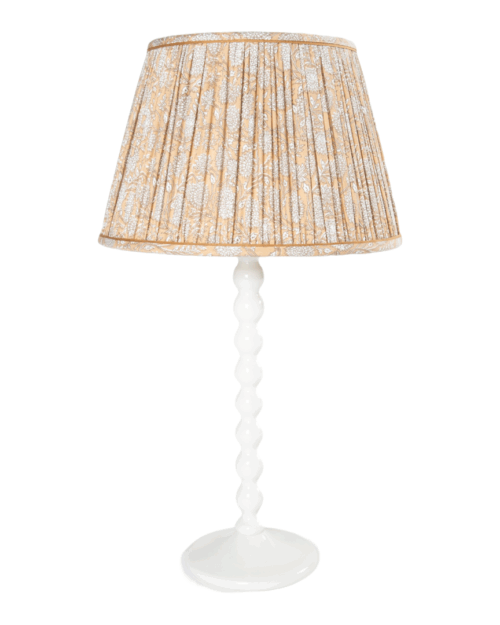 PIE DE LAMPARA TWIST GRIS