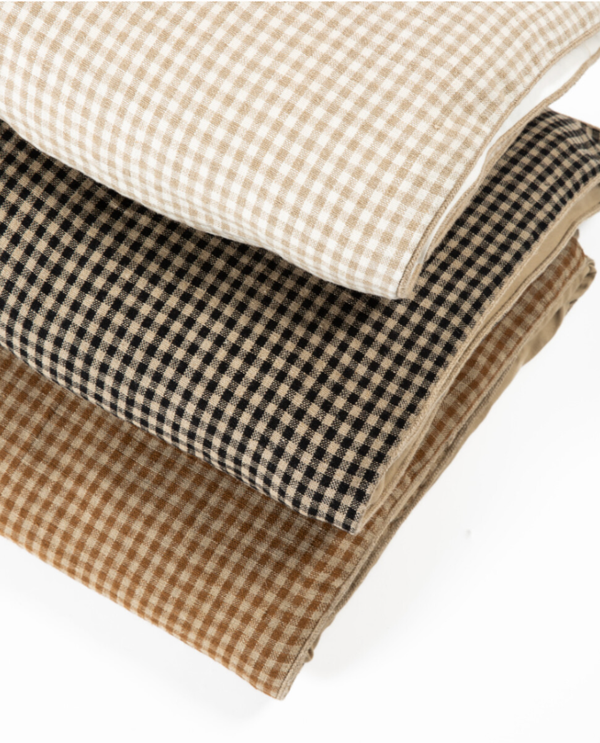 Plaid haomy, Edredon haomy, cuadros, Indietro