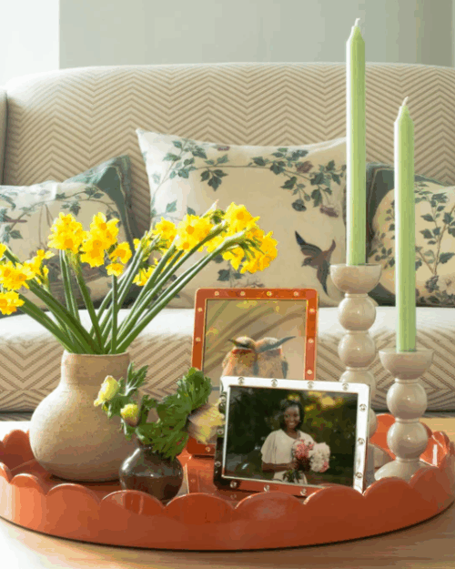 CANDELABRO BOBINA BEIGE