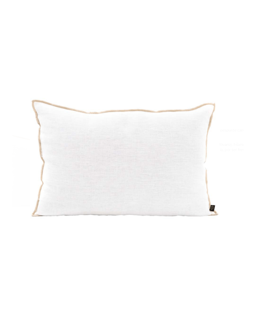 COJIN BLANCO LINO, COJINES HAOMY