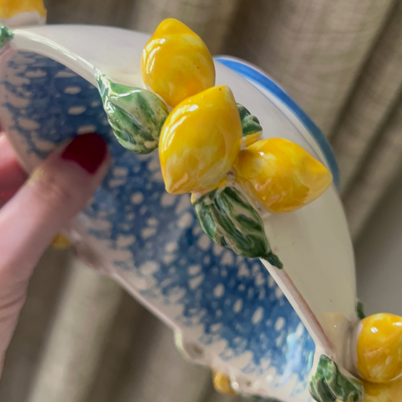 CERAMICA LIMONES , CUENCO LES OTTOMANS, INDIETRO