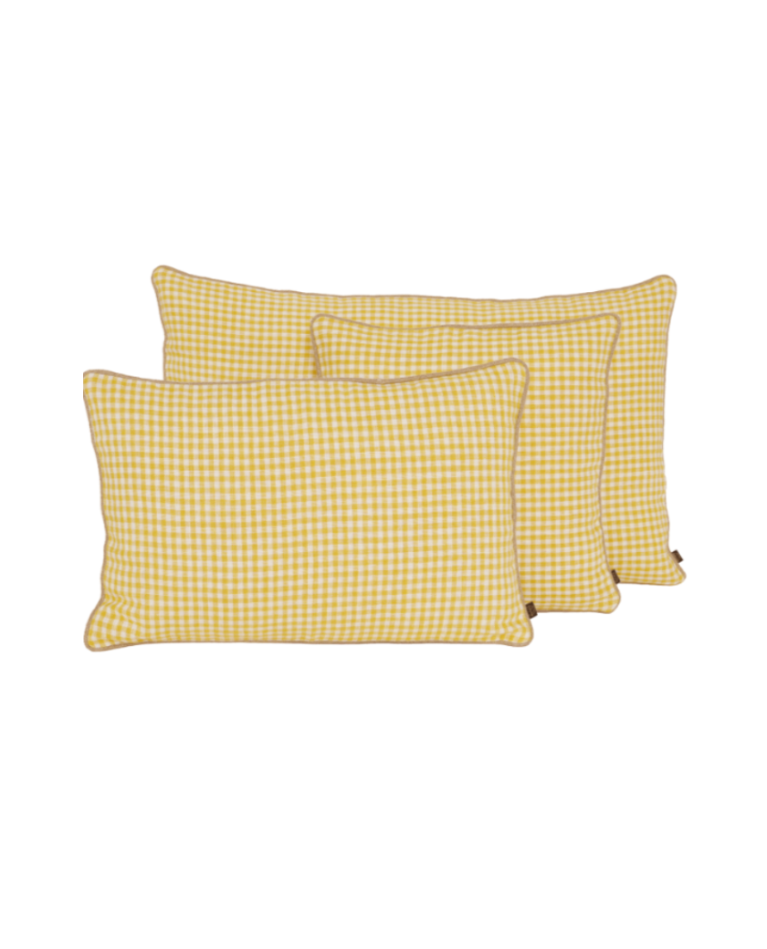 COJINES CUADRO VICHY , HAOMY, INDIETRO