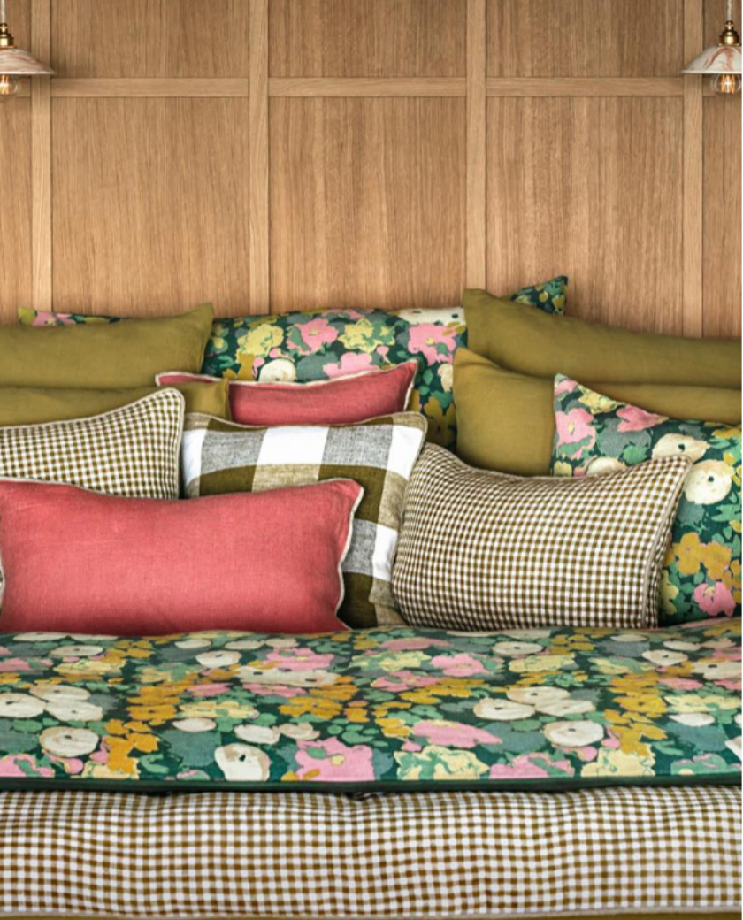 COJIN CUADROS LINO, HAOMY, INDIETRO