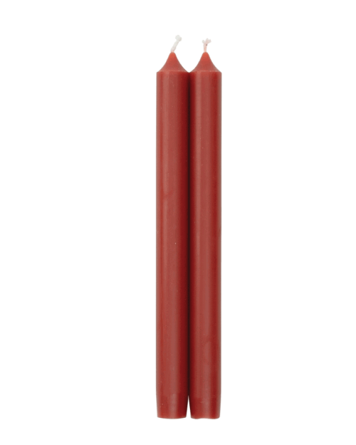 2 VELAS COLOR ROJO