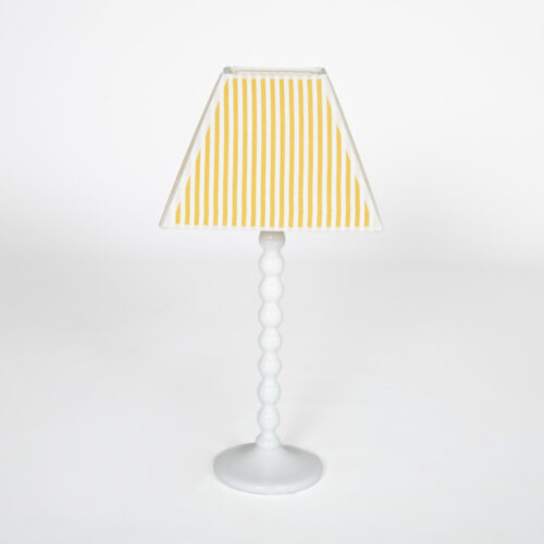 PIE DE LAMPARA TWIST BLANCO