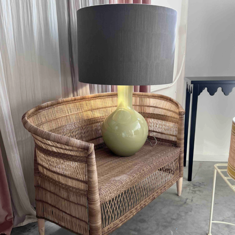 LAMPARA CERAMICA, INDIETRO