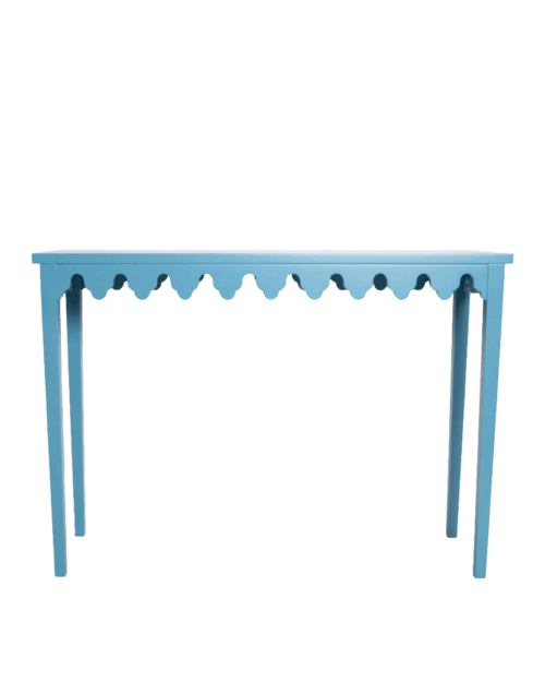 consola ondas, muebles indietro, muebles artesanos