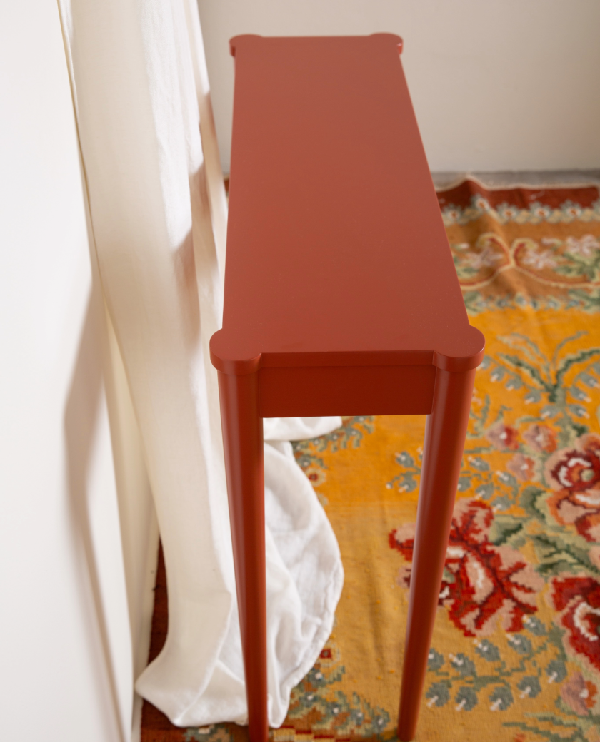 consola, muebles indietro