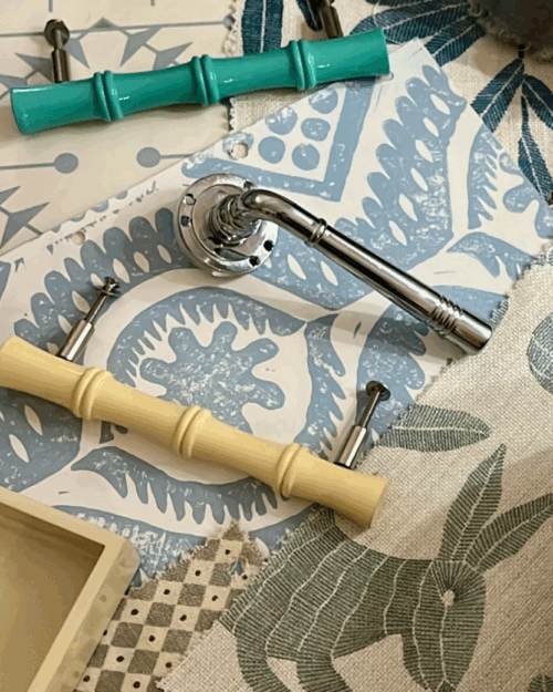 tiradores bambú, tiradores puertas, tiradores indietro