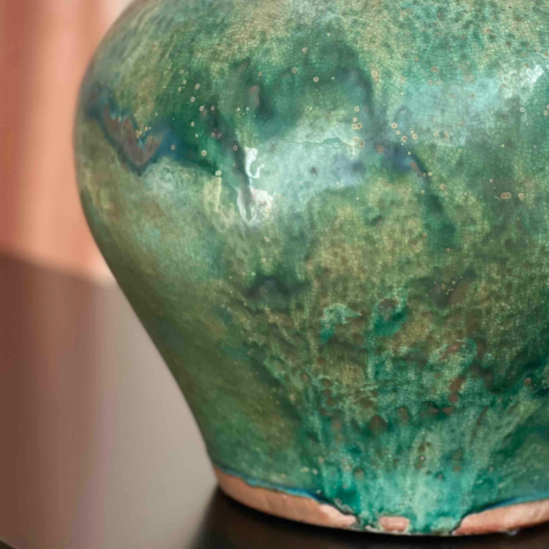 PIE DE LAMPARA CERAMICA