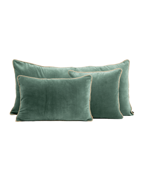 COJINES TERCIOPELO, HAOMY, INDIETRO