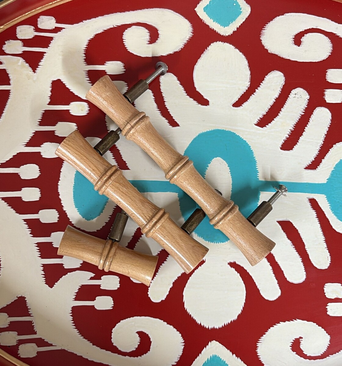 TIRADOR BAMBU MADERA - Imagen 2