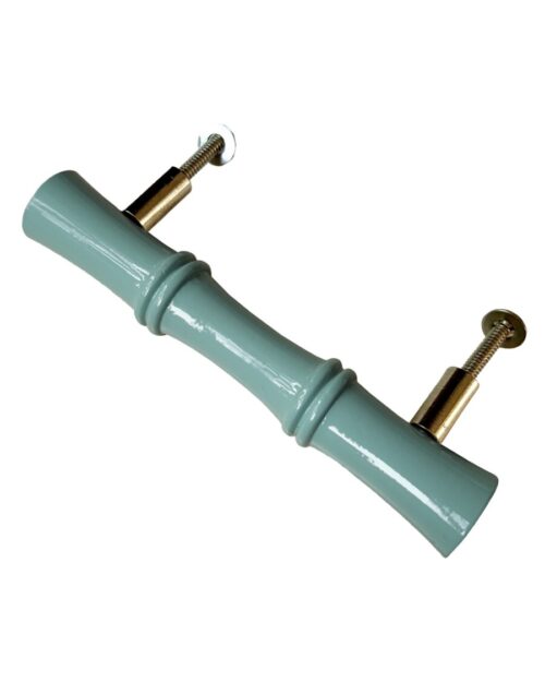 tirador bambu lacado, tiradores colores