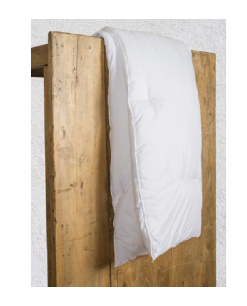 edredón plaid, hammy, pie de cama, indietro