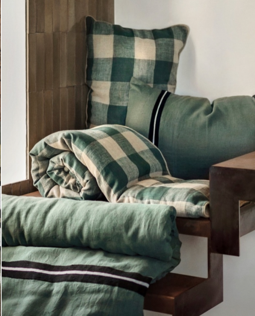 PLAID CUADROS ROSAS - Imagen 2