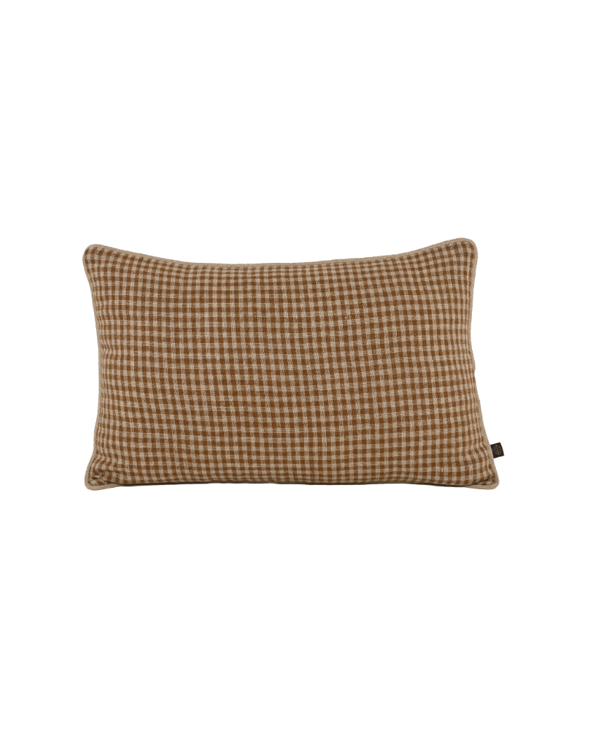 cojin lino, cojines vichy, Haomy