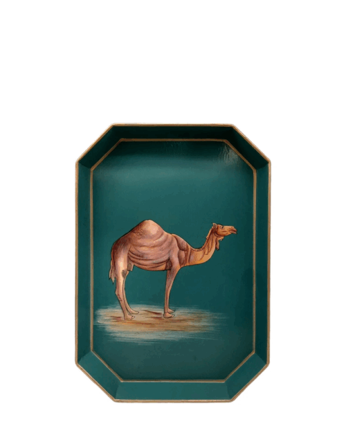 BANDEJA METAL CAMELLO