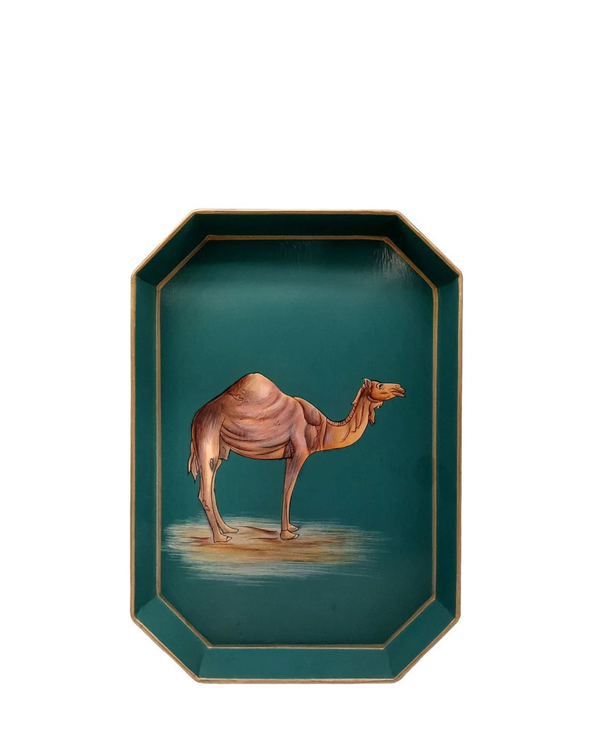 BANDEJA METAL CAMELLO
