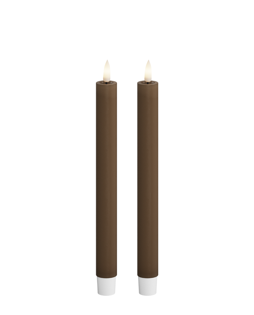 2 VELAS LED CARAMELO