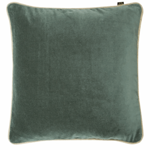 ALMOHADÓN VELVET CELADÓN 45X45