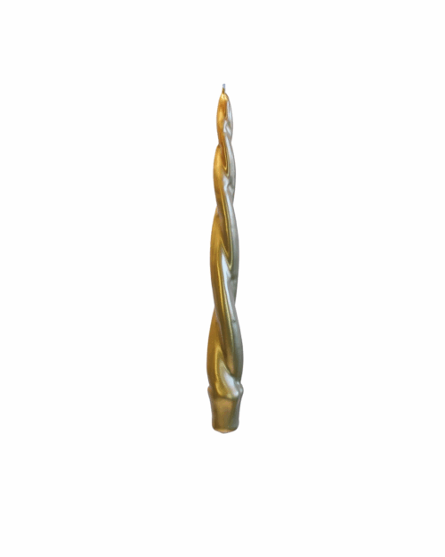PACK DE 2 VELAS ORO
